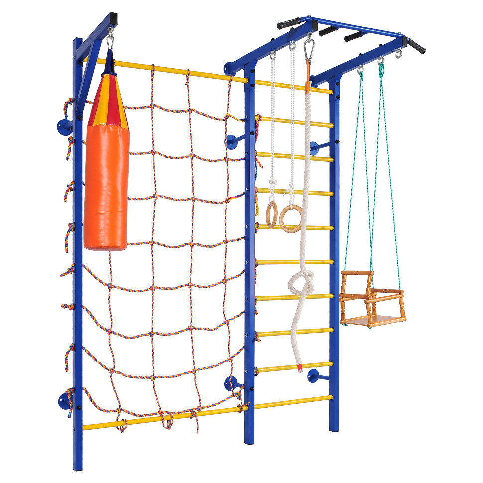 Домашний спортивный комплекс Семейный с сеткой.