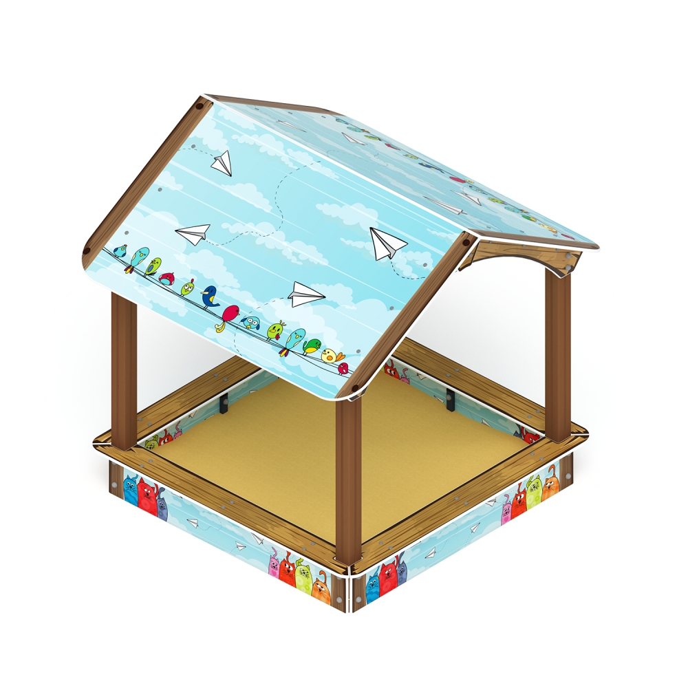 ДОМИК песочный дворик ИО 6.01.02-02