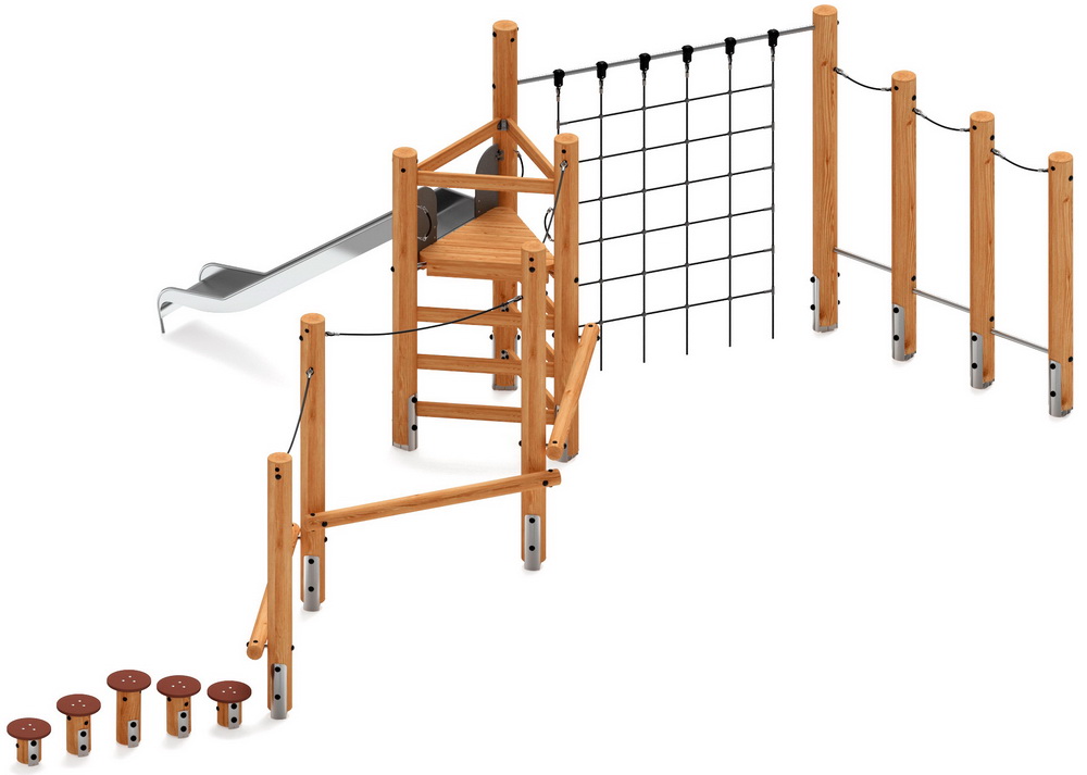 Детская площадка Спортивная серия (Лиственница) ДИК 2.24.06-Л