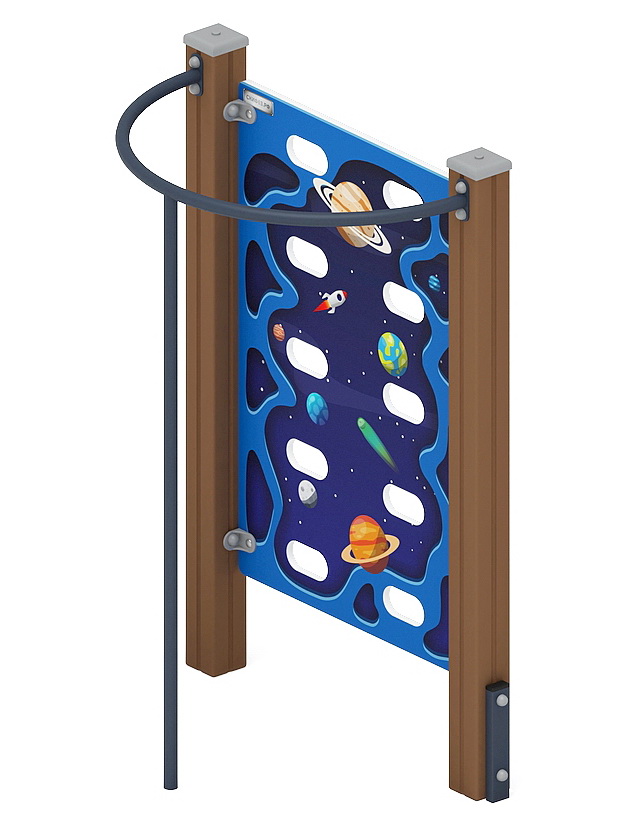 СТЕНКА ДЛЯ ЛАЗАНЬЯ для детской площадки Тип 2 - СО 1.20.05-02