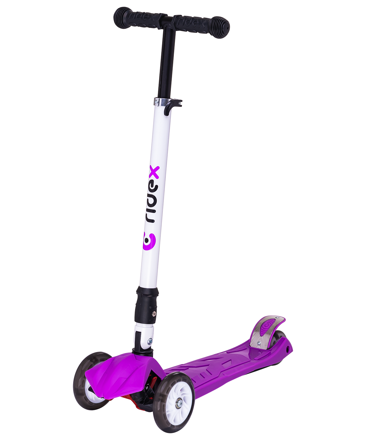 Самокат 3-колесный Smart 3D, 120/80 мм, фиолетовый