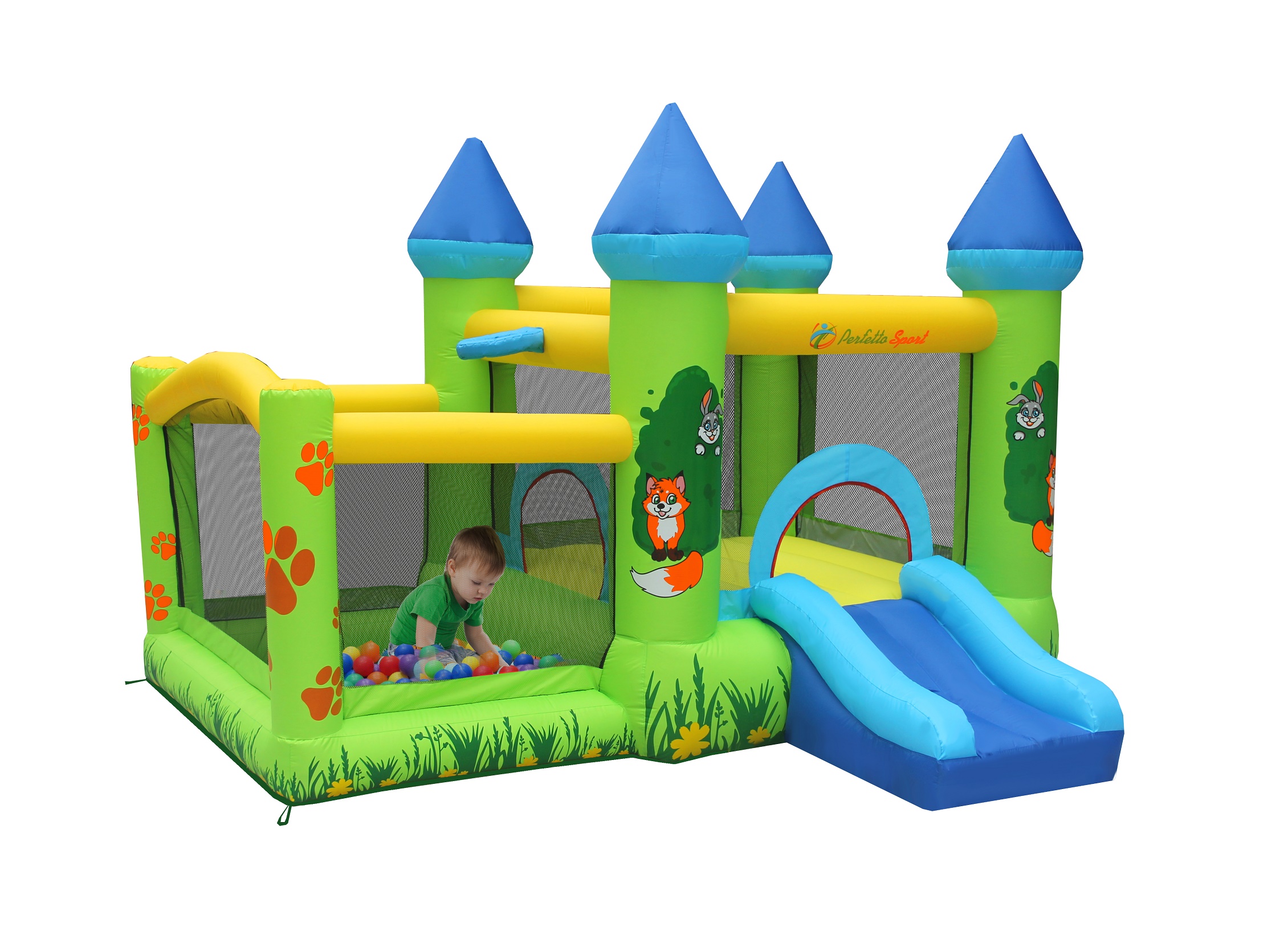 Батут надувной PERFETTO SPORT "La mia foresta" PS-503