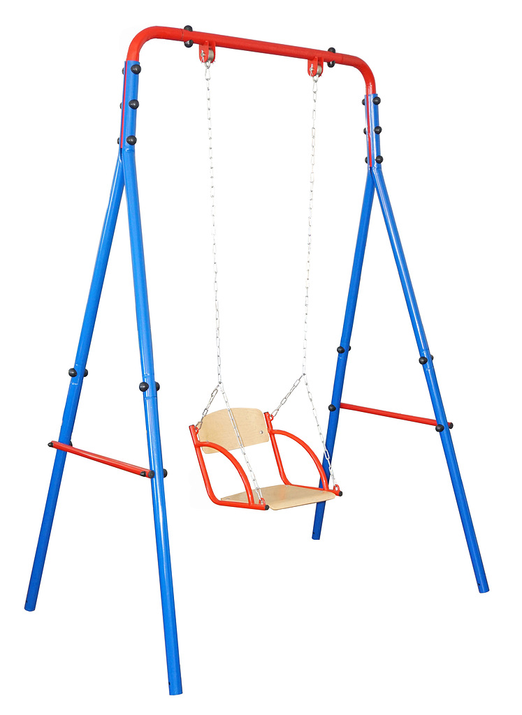 Уличные детские качели серии ЮНЫЙ АТЛЕТ