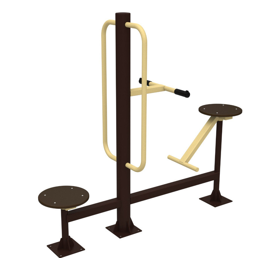 Тренажер уличный твистер сидя + твистер стоя  Air-Gym YT26