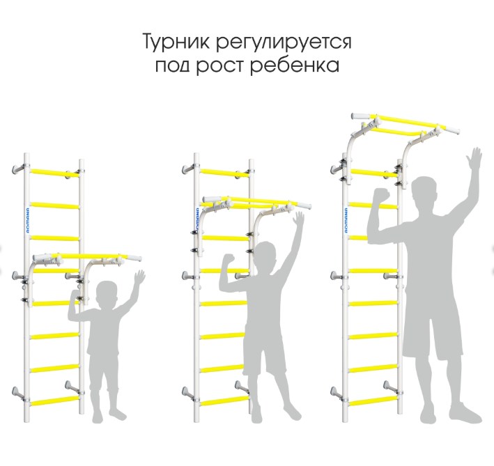 Шведская стенка Next Top ROMANA (01.21.8.06.490.03.00-24) синяя слива