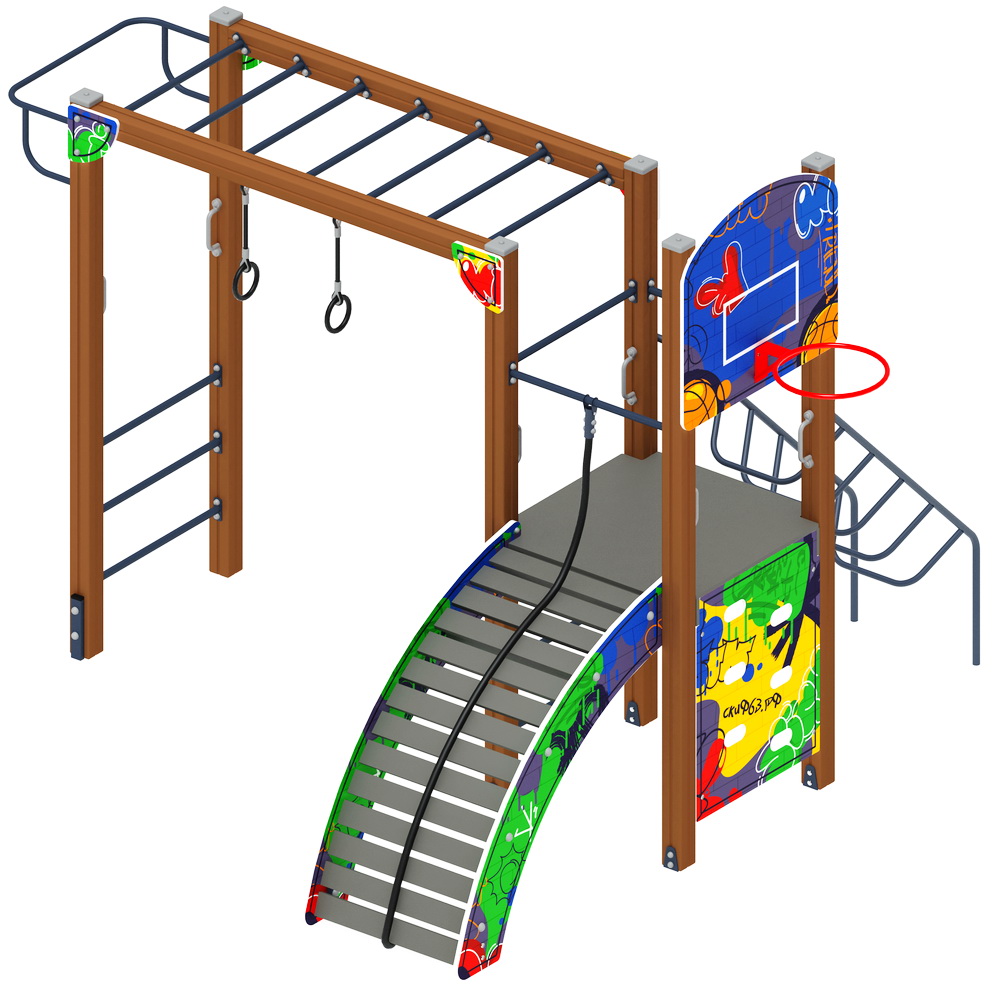 Детская площадка Спортивная серия СК 2.01.13-01