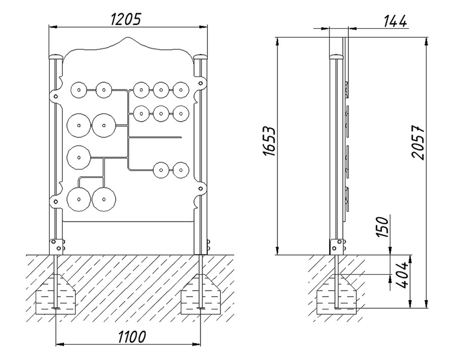 Игровая панель ZION Магазин