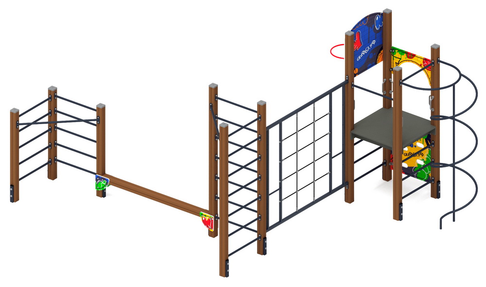 Детская площадка Спортивная серия СК 2.01.02-01