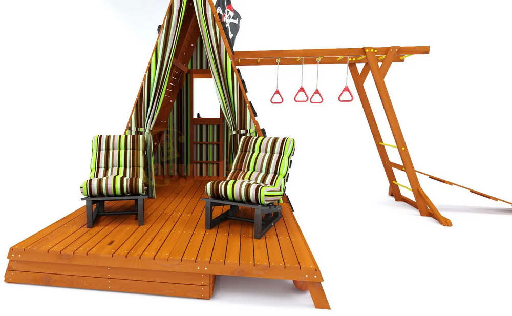 Спортивный домик Савушка База-5 с креслами