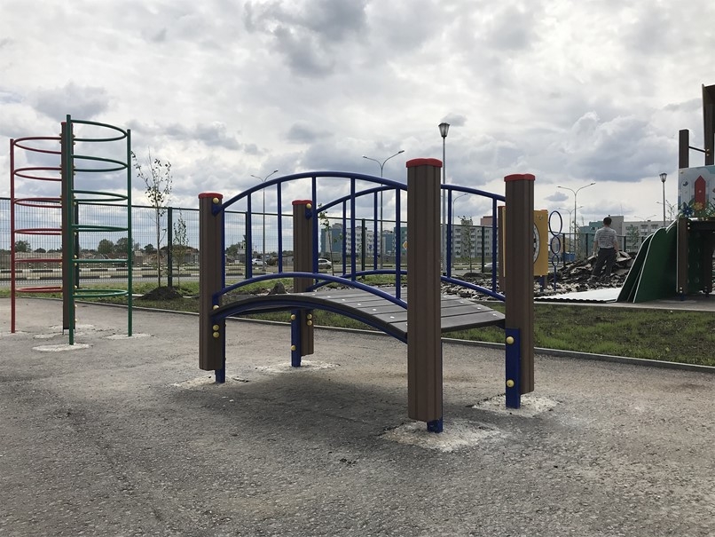 МОСТИК ГНУТЫЙ М1 для детской площадки СО 1.82.03-01