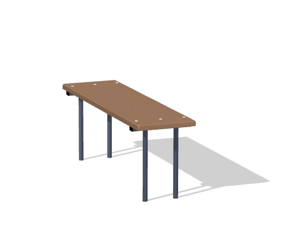 СКАМЬЯ для детской площадки МФ 42.01.01