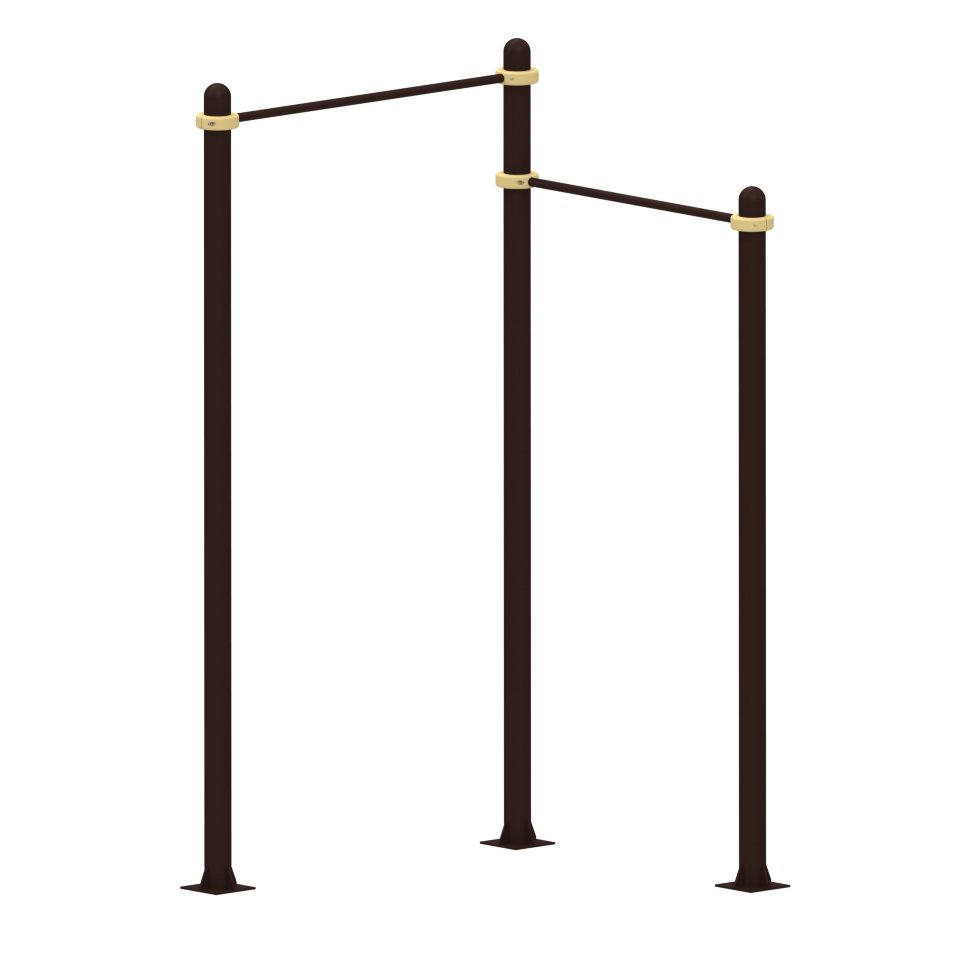 Двойной турник Г  Air-Gym YSK18