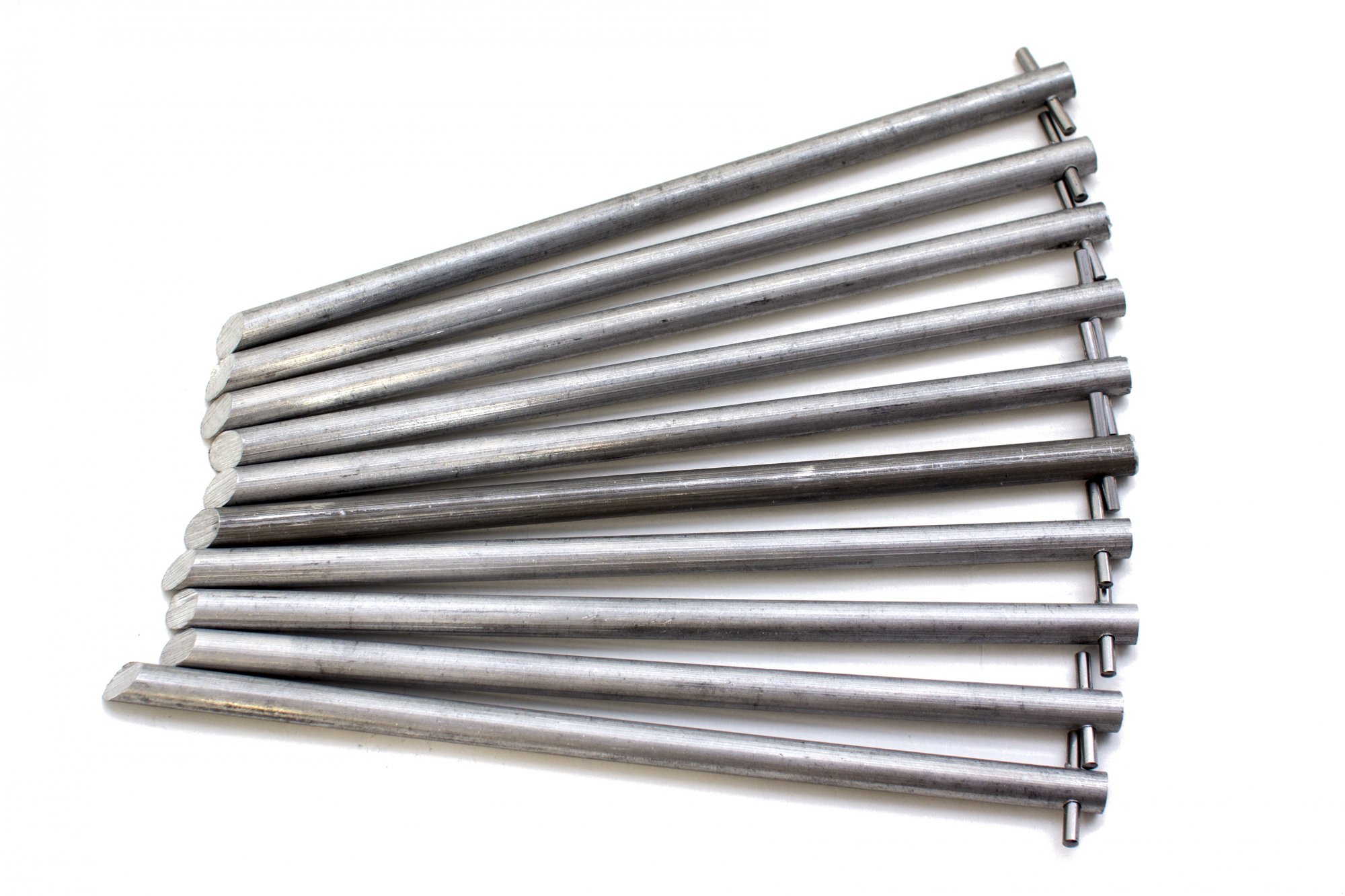 Колышки в чехле (алюминиевый сплав, 8,0 х 180 мм, компл. 10 шт)