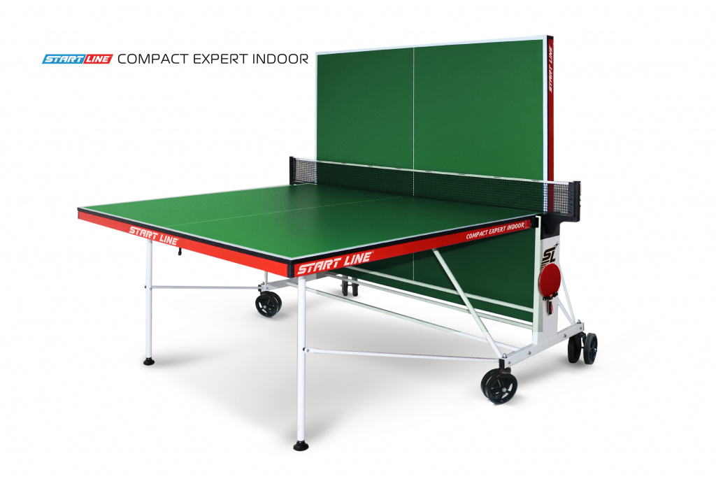 Теннисный стол START LINE Compact Expert Indoor Green