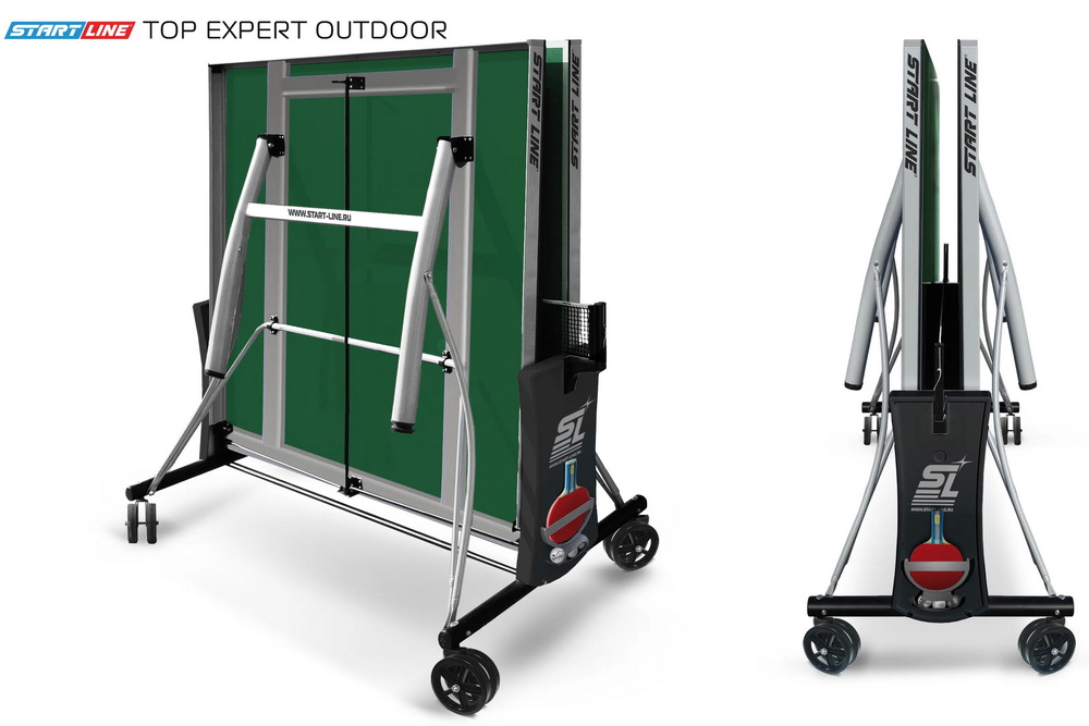 Стол теннисный START LINE Top Expert 6 Всепогодный Зелёный