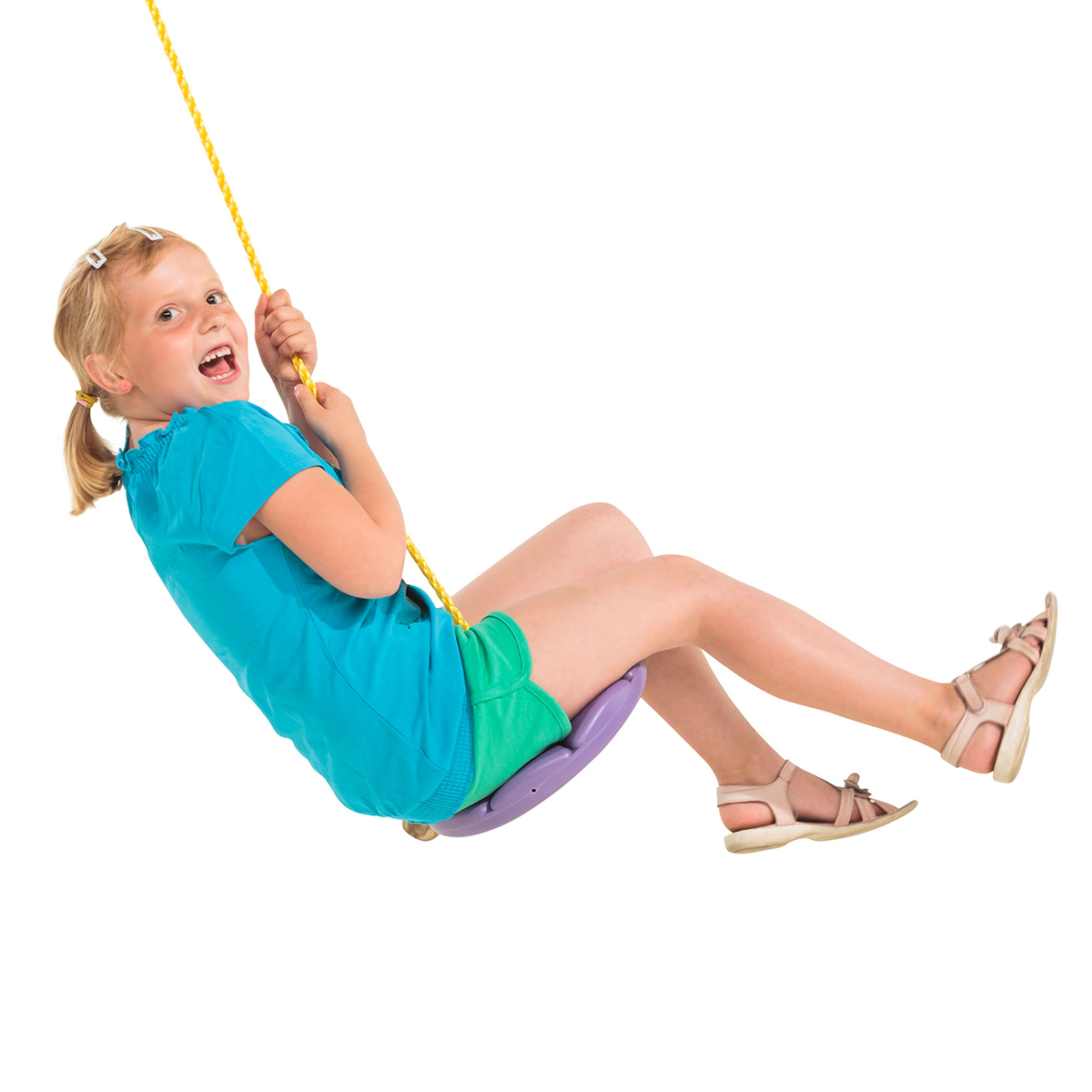 Сиденье пластиковое Цветок (тарзанка) IgraGrad