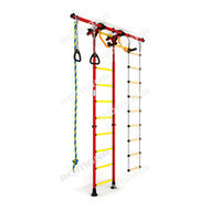 Детский спортивный комплекс ДСКМ "Карусель R55" (ДСКМ-2-8.06.Г5.410.01-12) красно/жёлтый