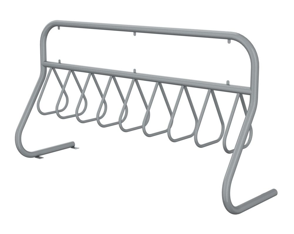 Парковка для велосипедов рекламная Air Gym ВП 8-10 мест VP8