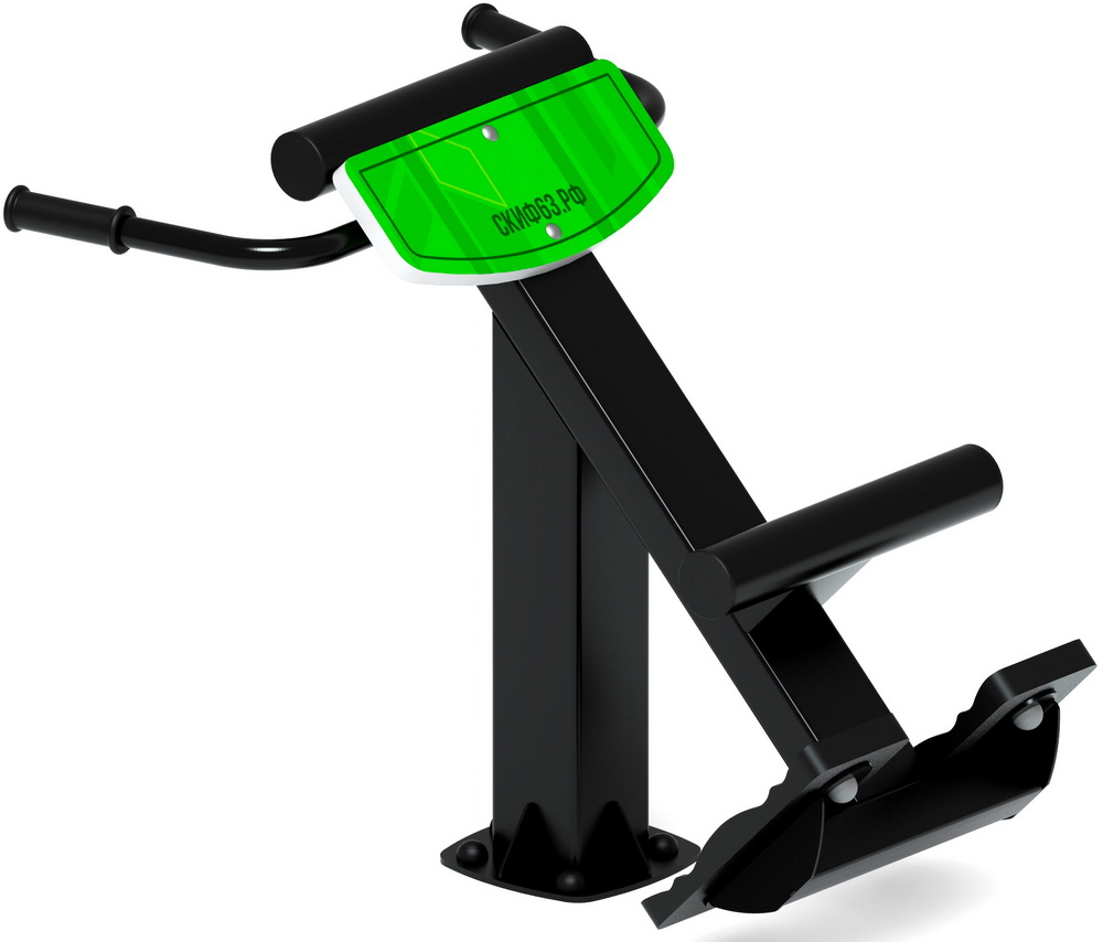 Тренажер уличный ГИПЕРЭКСТЕНЗИЯ (зеленый) СТ 003-12