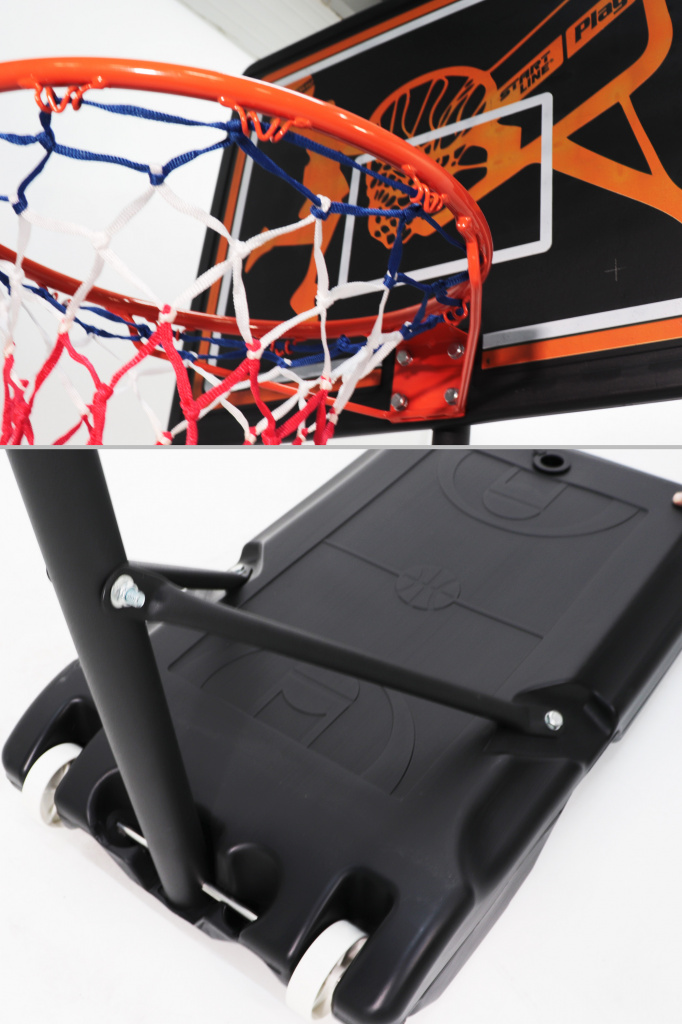 Баскетбольная стойка Junior-018F с возвратным механизмом START LINE Play