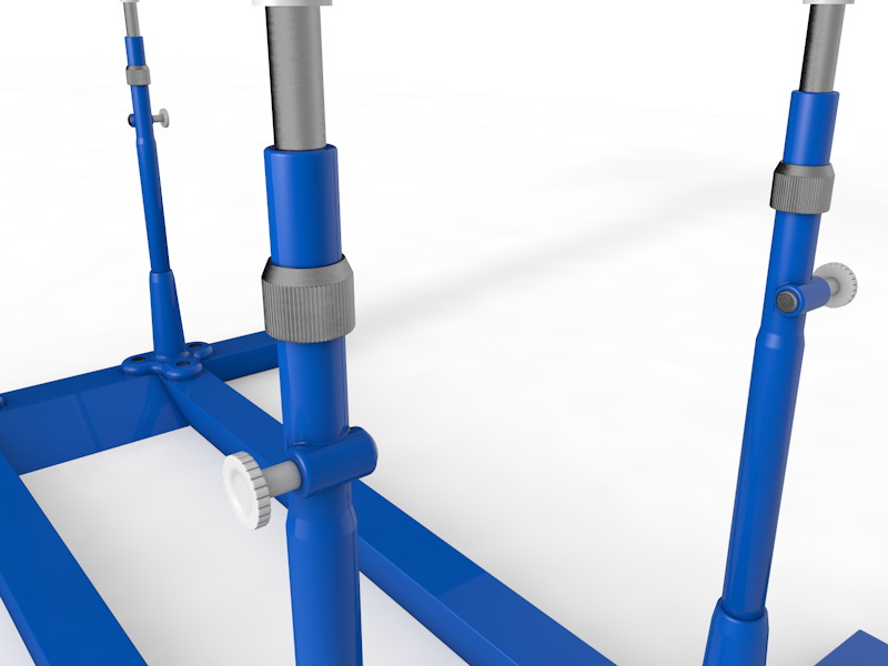 Брусья гимнастические мужские классические параллельные (04.105)