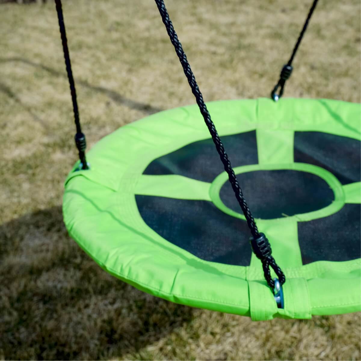 Детский спортивный комплекс для дачи Romana КОСМОДРОМ, качели-гнездо