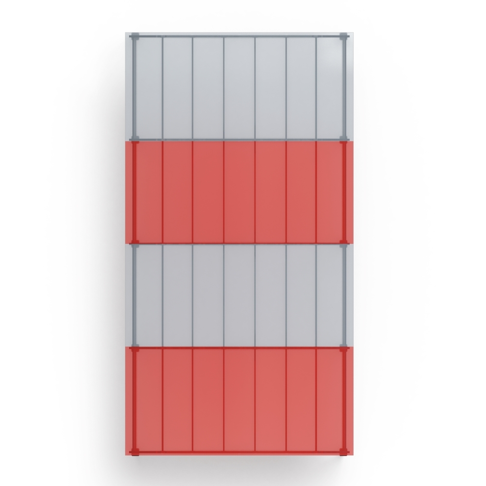 Теневой навес СПОРТ (на 8 тренажеров) МФ 752.02