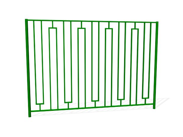 Забор металлический ZION ОЗ-7 (ОЗ002)