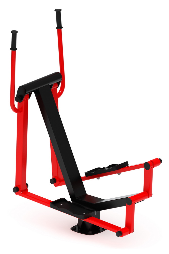 Тренажер уличный ЭЛЛИПТИЧЕСКИЙ (красный) СТ 010-11