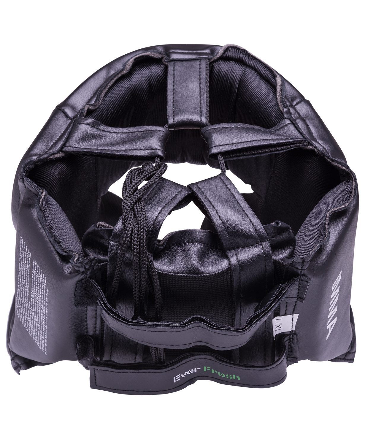 Шлем закрытый Martial Arts full face 7420LXLU, L/XL, кожзам, черный