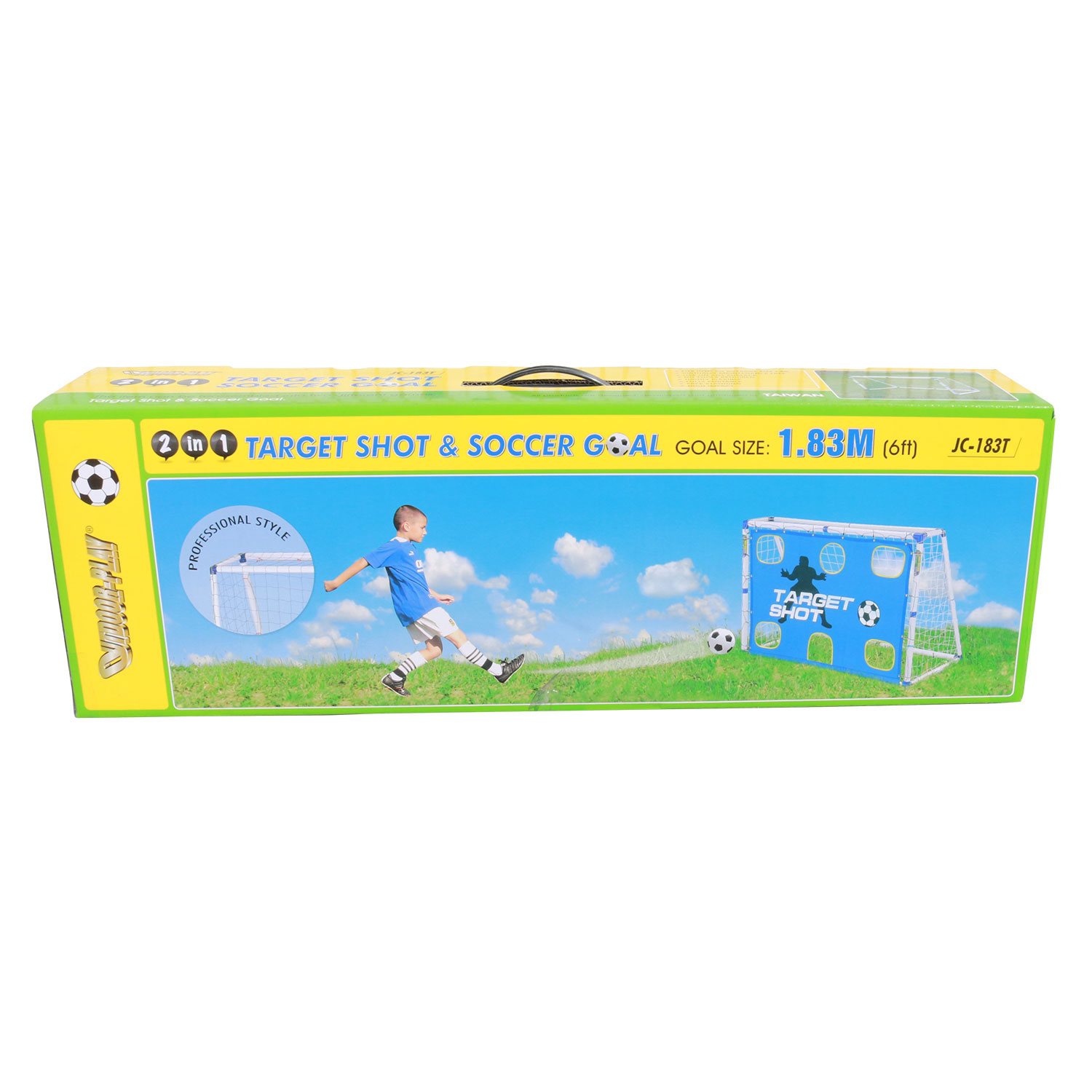 Ворота пластиковые DFC 2 в 1 6ft GOAL183T