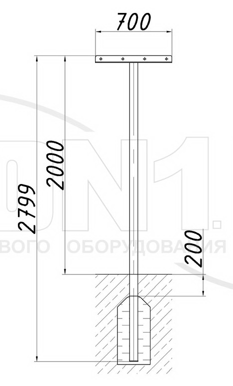 Стойка для сушки белья ZION (Б014)