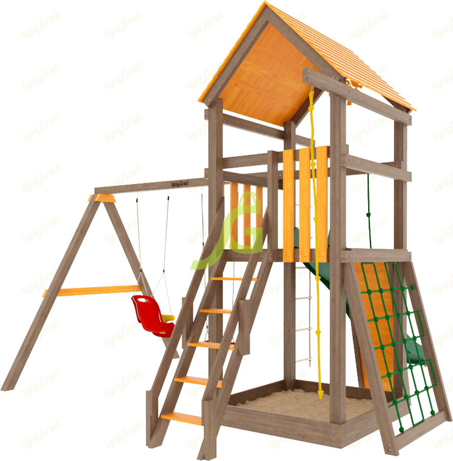 Детская площадка IgraGrad Панда Фани Gride