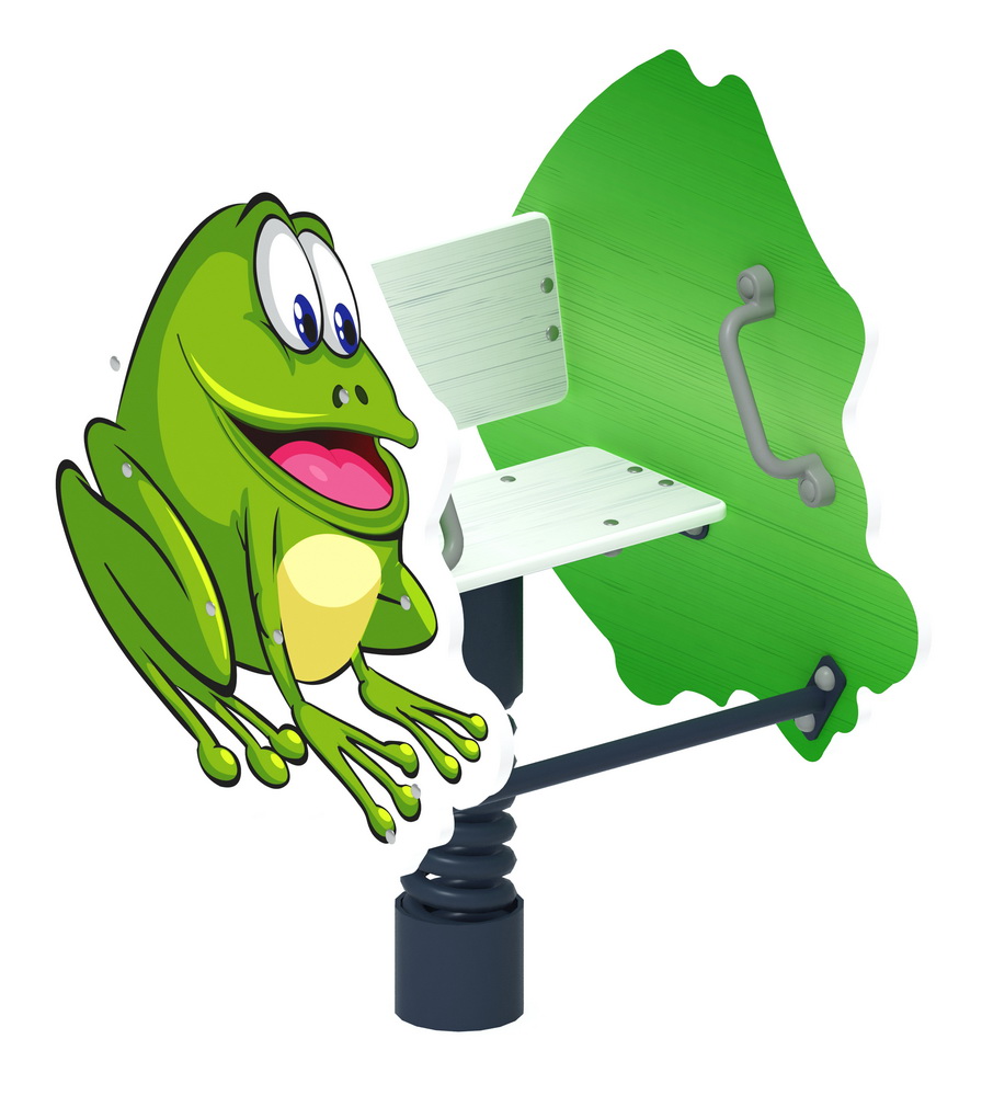 ЛЯГУШКА качалка на пружине ИО 22.01.07