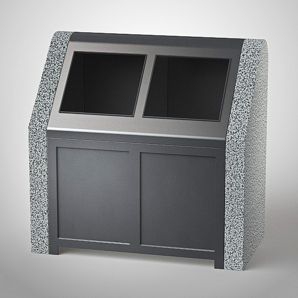 Урна бетонная У-39