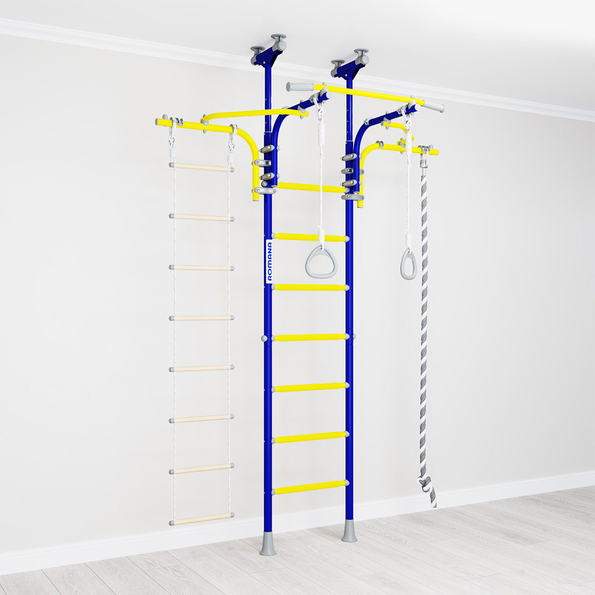 Шведская стенка R6 ROMANA (01.20.7.06.490.07.00-14) синяя слива