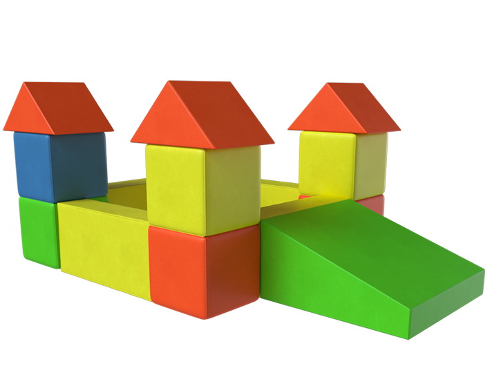 Мягкий игровой комплекс КРЕПОСТЬ Romana (ДМФ-МК-17.07.04)