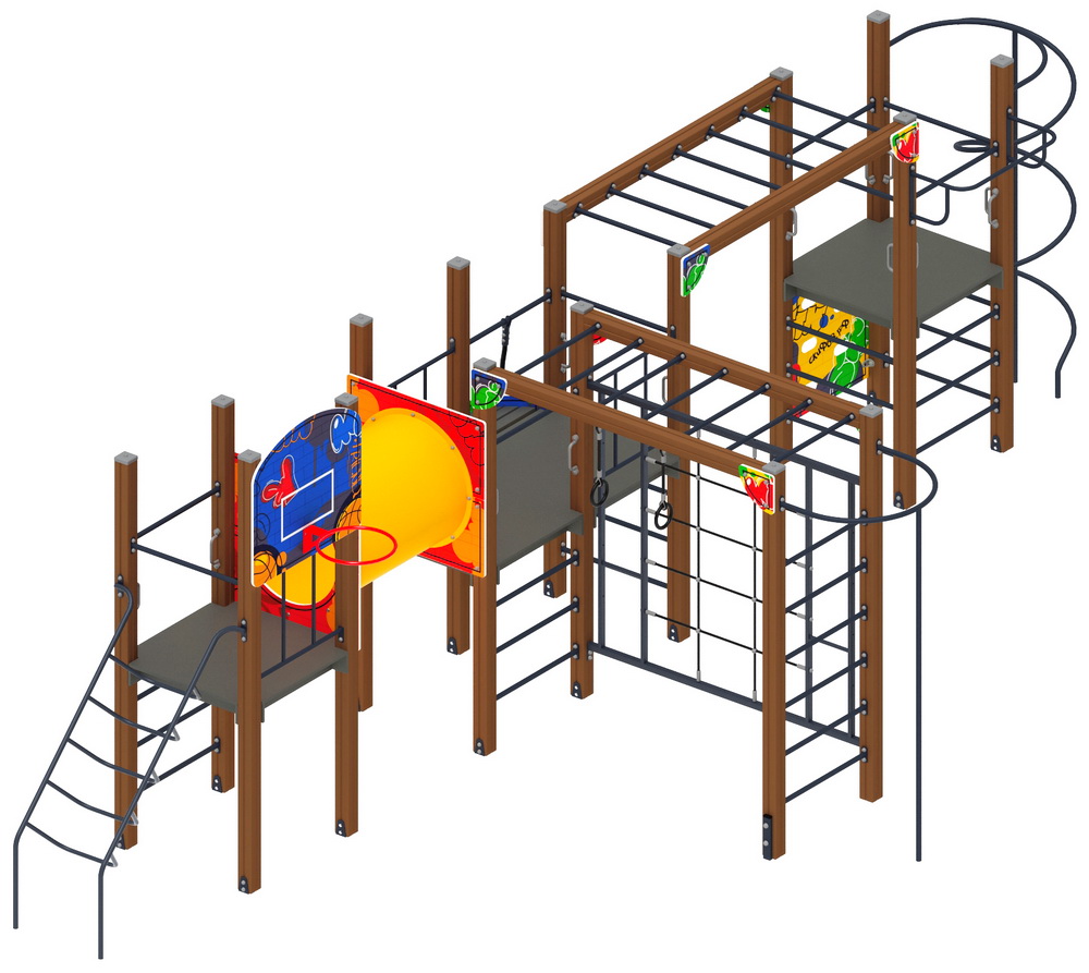 Детская площадка Спортивная серия СК 2.01.03-01.1