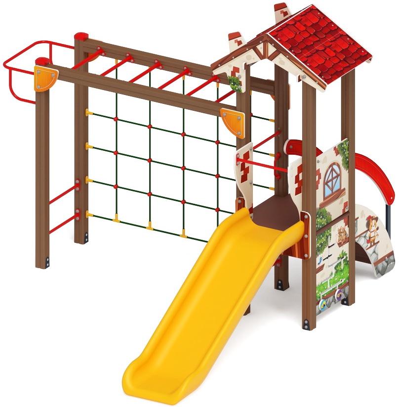 В ГОСТЯХ У СКАЗКИ детский игровой комплекс ДИК 1.05.01-24 (H=900)