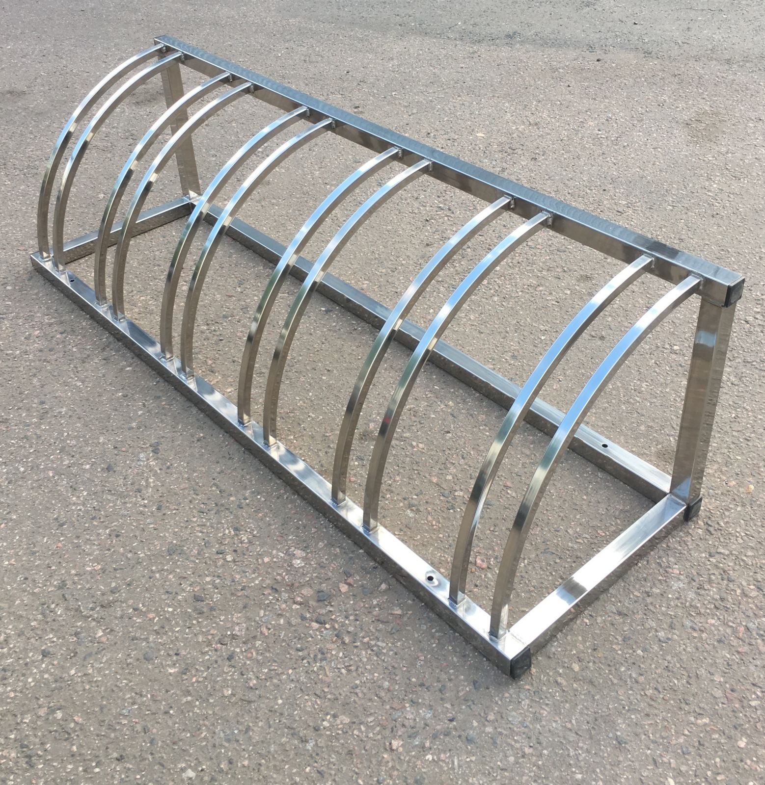 Велопарковка Air Gym Оптима из нержавеющей стали