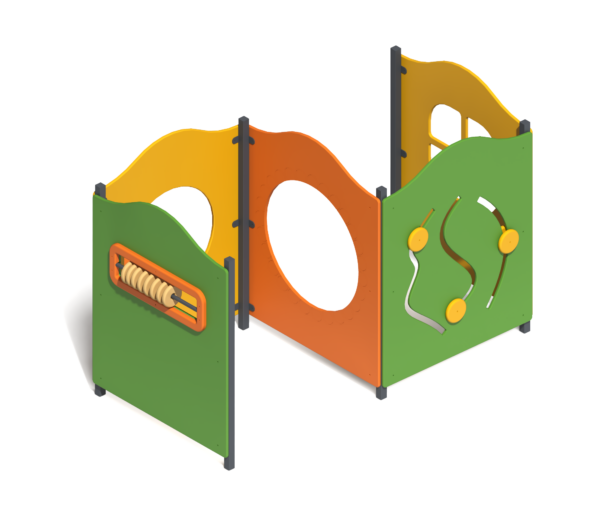 Манеж для детской площадки Лабиринт ИО-34