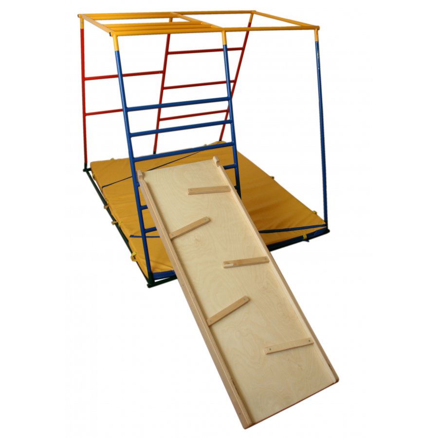 Горка игровая двусторонняя