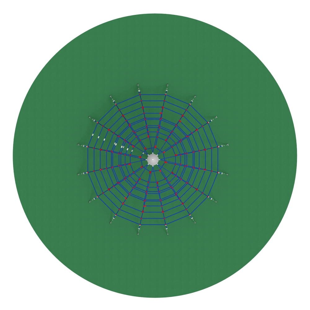 Лаз-сетка Пирамида (на резиновое покрытие) СК 2.05.02-РК