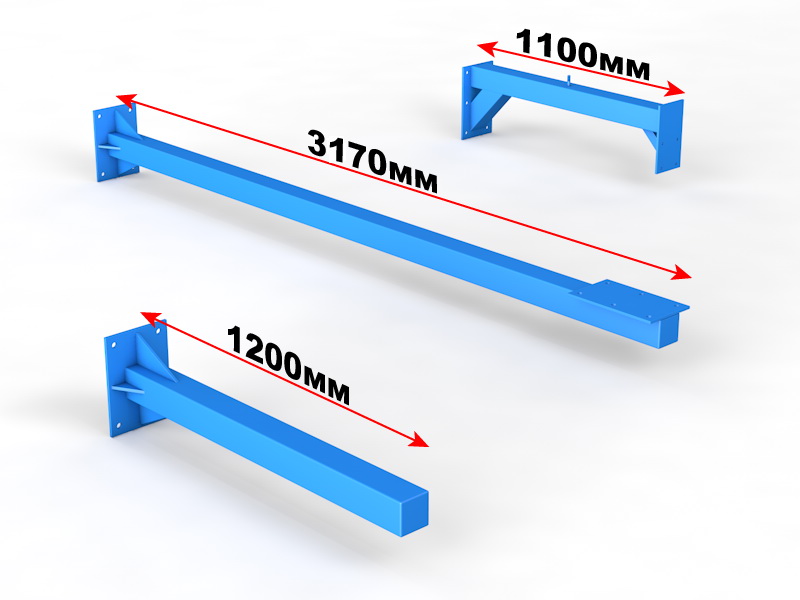 Стойка баскетбольная разборная со съемной закладной (01.108)