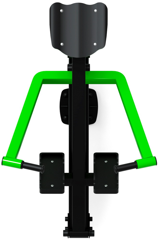 Тренажер уличный ГРЕБЛЯ (зеленый) СТ 008-12.П