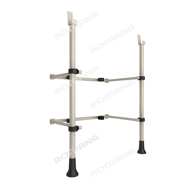 ДСК ВО-92.23-01 Стойка для штанги белый антик/золото