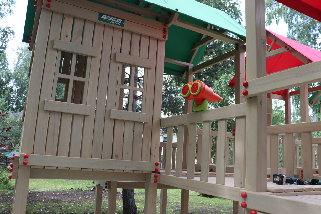 БИНОКЛЬ (оранжевый) для детской площадки slp systems