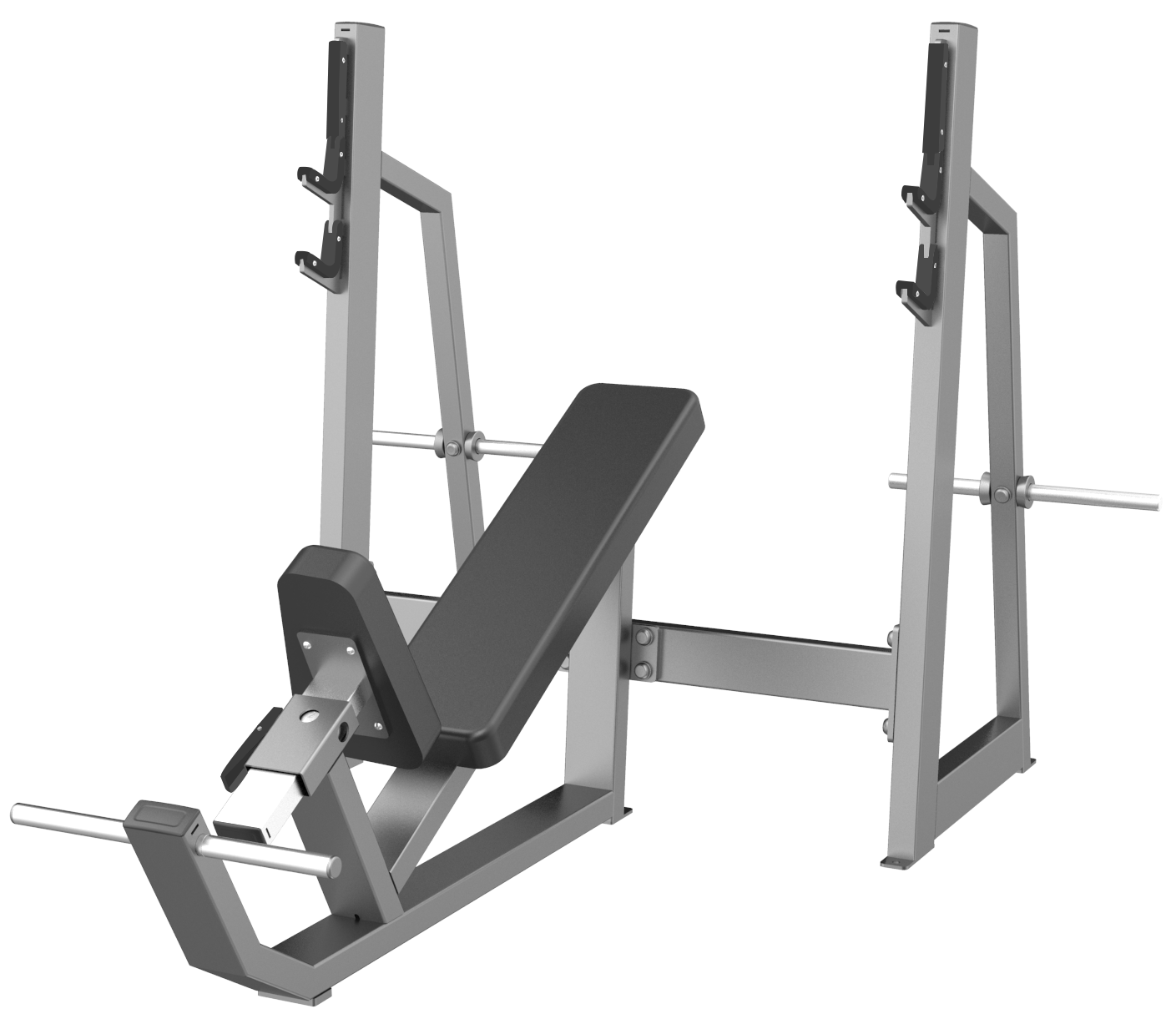 E-3042 Скамья-стойка для жима под углом вверх