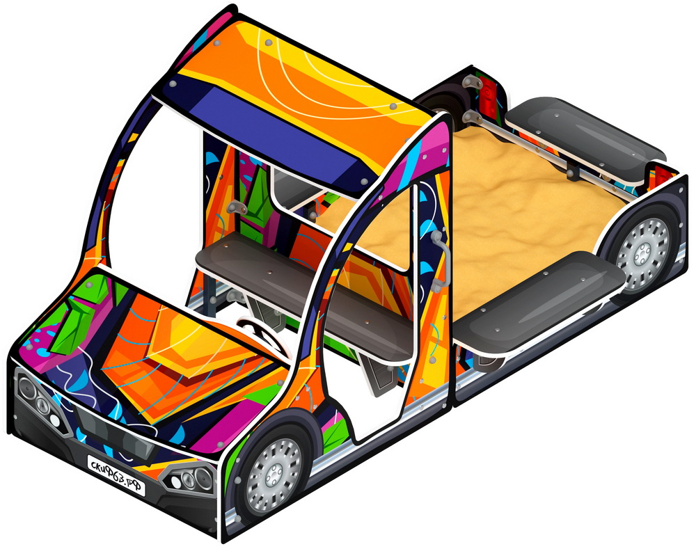 ГРУЗОВИЧОК песочница ИО 5.03.03-11