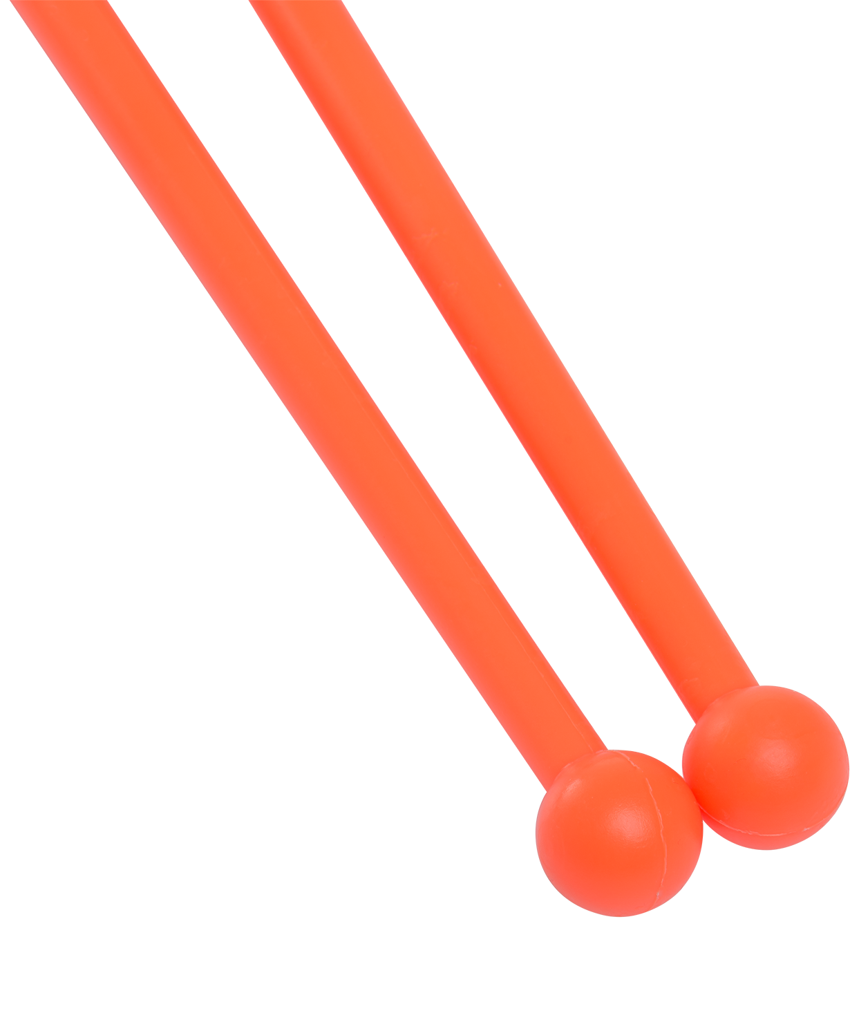 Булавы для художественной гимнастики У717 45см, (оранжевые)